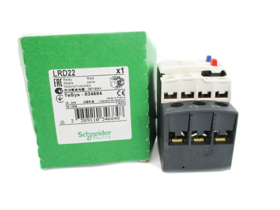 SCHNEIDER ELECTRIC LRD22 690V 16-24A NSMP