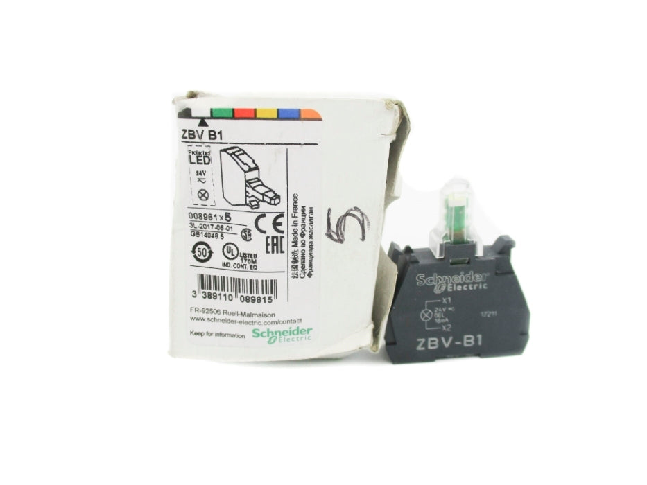 SCHNEIDER ELECTRIC ZBVB1 (PKG OF 5) NSMP