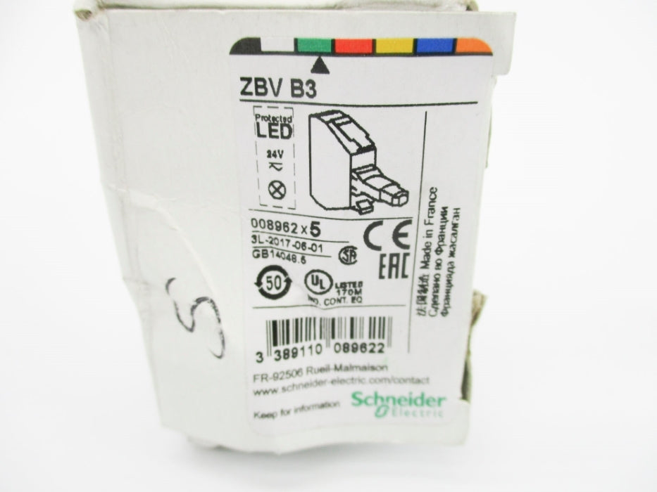SCHNEIDER ELECTRIC ZBVB3 (PKG OF 5) NSMP