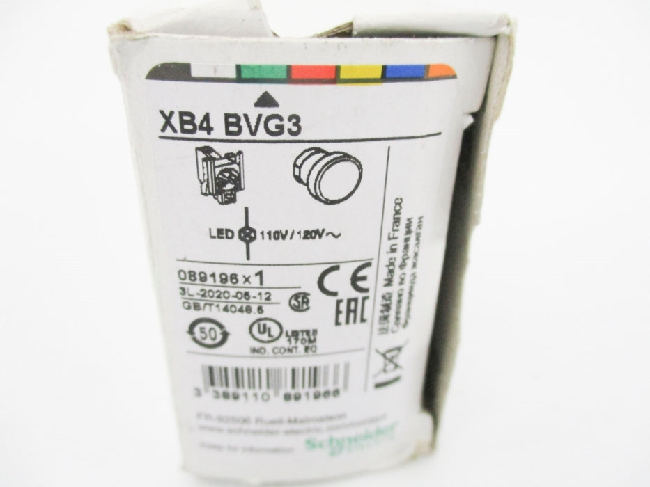 SCHNEIDER ELECTRIC XB4BVG3 NSMP