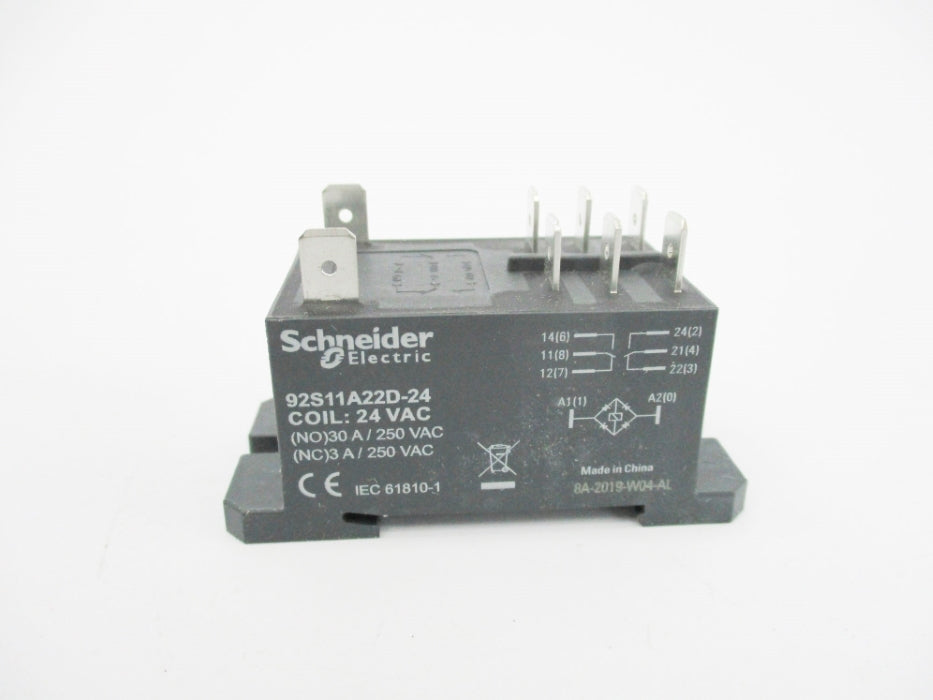 SCHNEIDER ELECTRIC 92S11A22D-24 24V 30-20A (PKG OF 10) NSMP