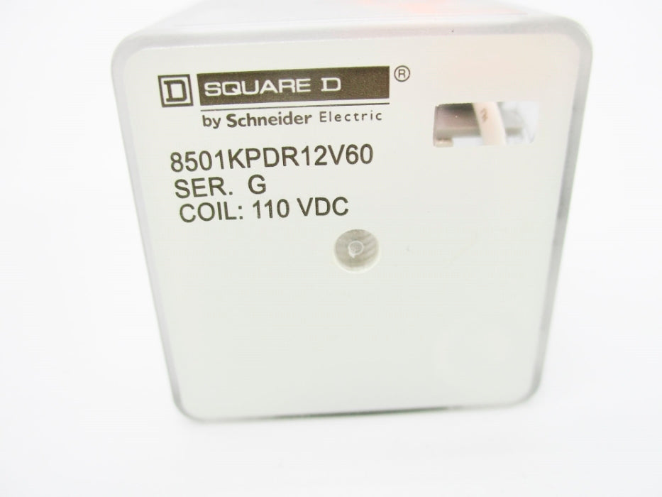 SQUARE D 8501KPDR12V60 SER. G 110VDC 10A UNMP
