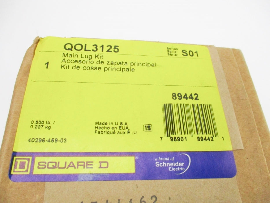 SQUARE D QOL3125 SER. S01 NSFS