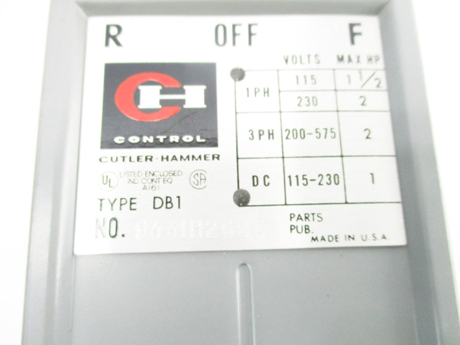 CUTLER HAMMER 944IH268C NSNP