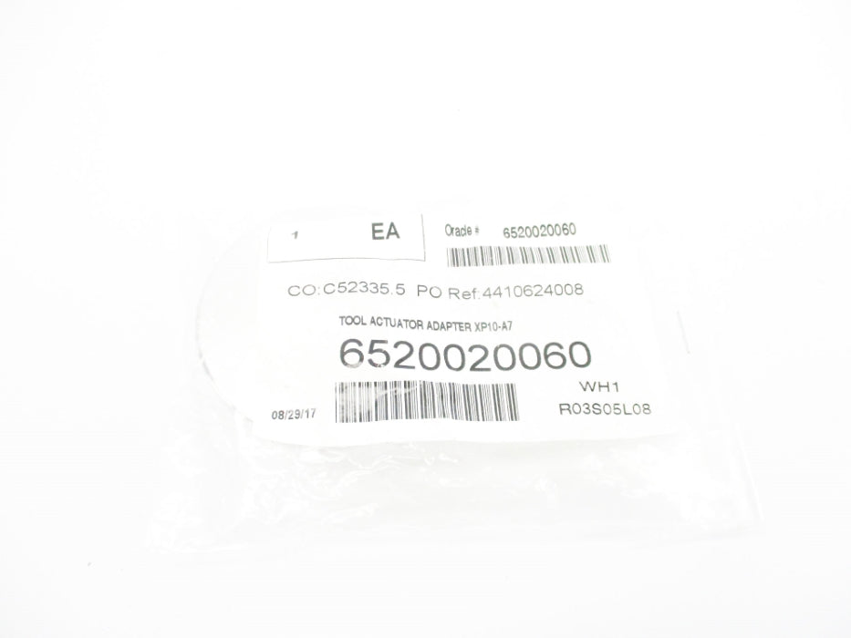 INDUSTRIAL MRO 6520020060 XP10-A7 NSMP