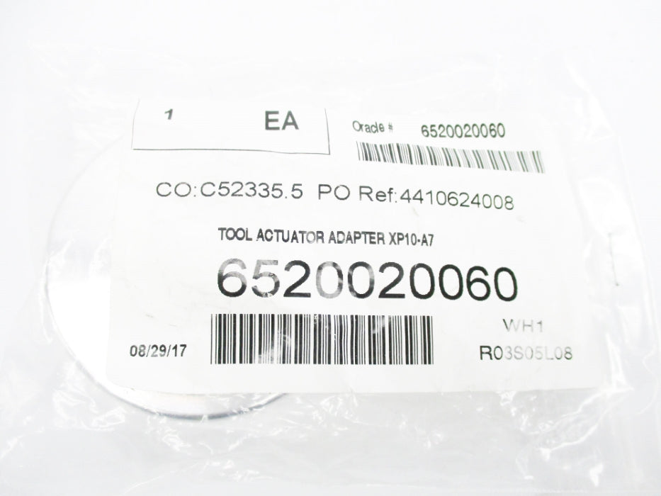 INDUSTRIAL MRO 6520020060 XP10-A7 NSMP