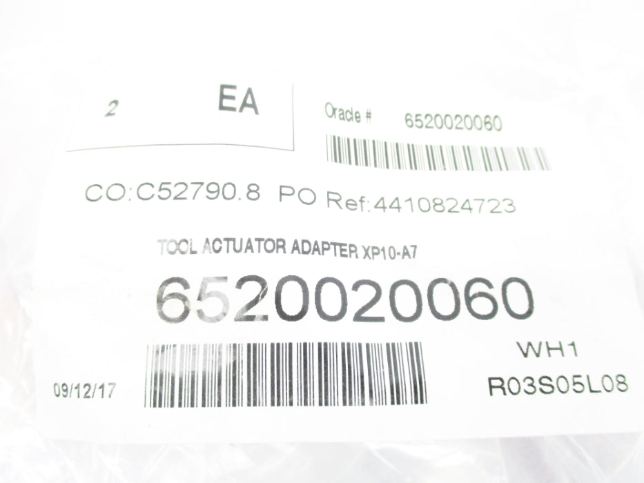 HONEYWELL 6520020060 XP10-A7 (PKG OF 2) NSMP
