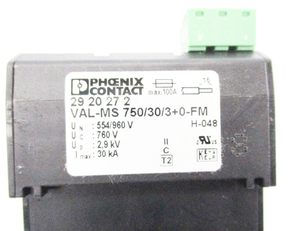 PHOENIX CONTACT VAL-MS750/30/3+0-FM 2920272 NSNP