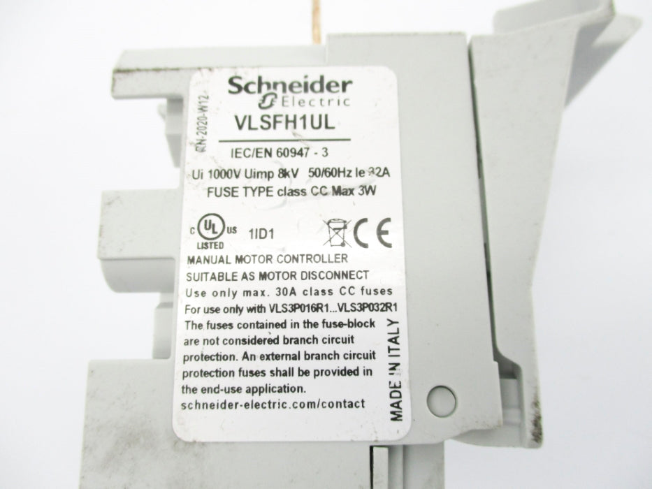 SCHNEIDER ELECTRIC VLSFH1UL (AS PICTURED) NSNP