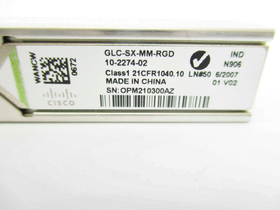 CISCO GLC-SX-MM-RGD 10-2274-02 NSNP