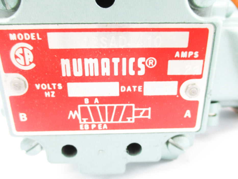 NUMATICS 12SAD4410 120V UNMP