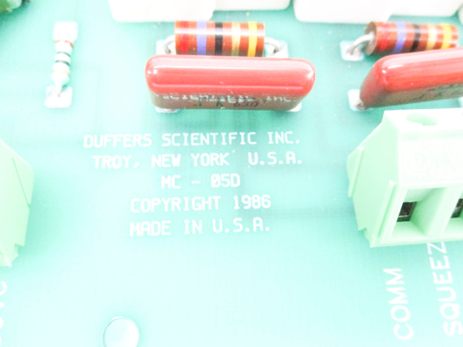 DUFFERS SCIENTIFIC MC-05D NSNP