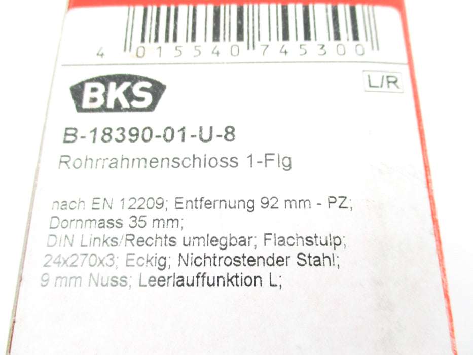 BKS B-18390-01-U-8 NSMP