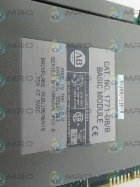 ALLEN BRADLEY 1771-DB SER. B F/W B *NEW NO BOX*