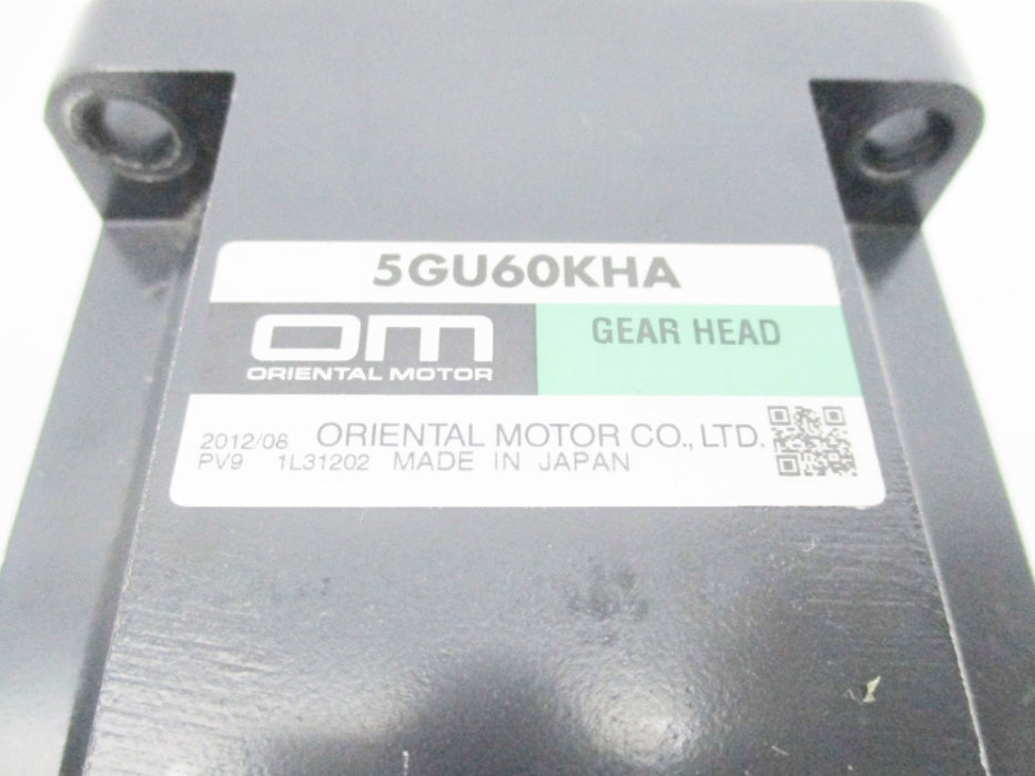 ORIENTAL MOTOR 5GU60KHA UNMP