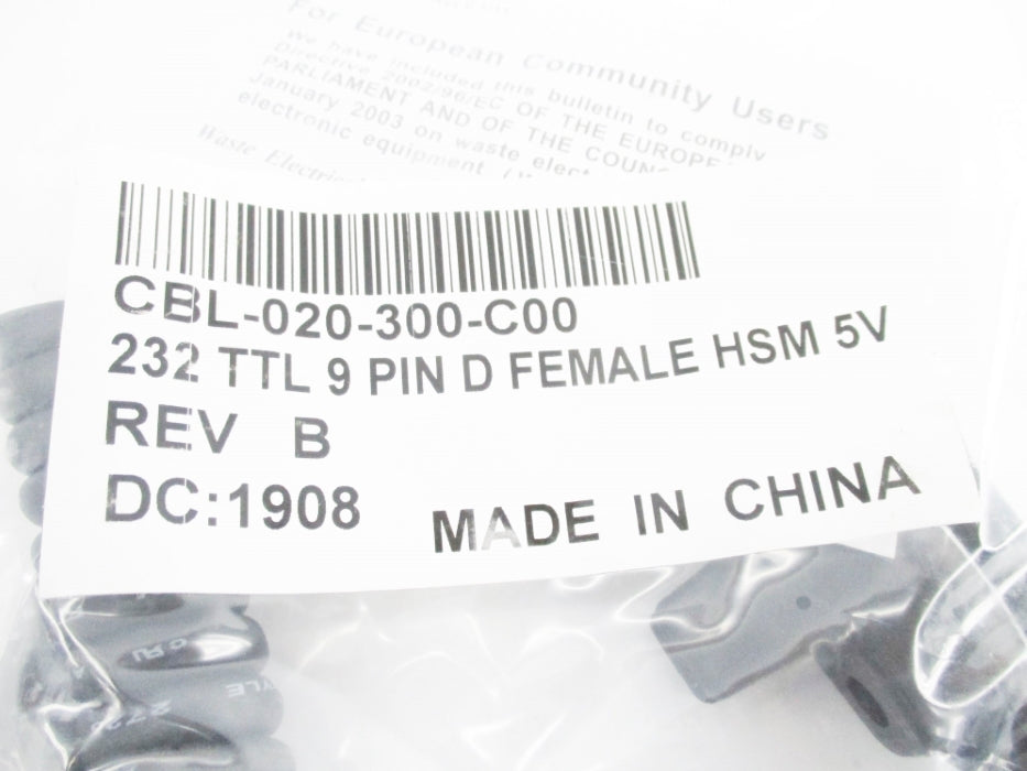 HONEYWELL CBL-20-300-C00 NSMP