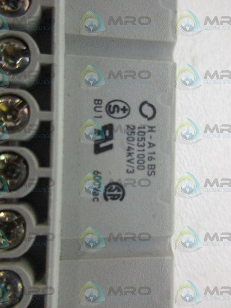 HARTING H-A16BS FEMALE CONNECTOR *NEW NO BOX*