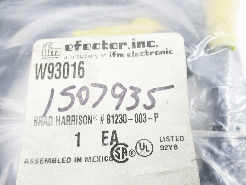 IFM EFECTOR W93016 NSMP