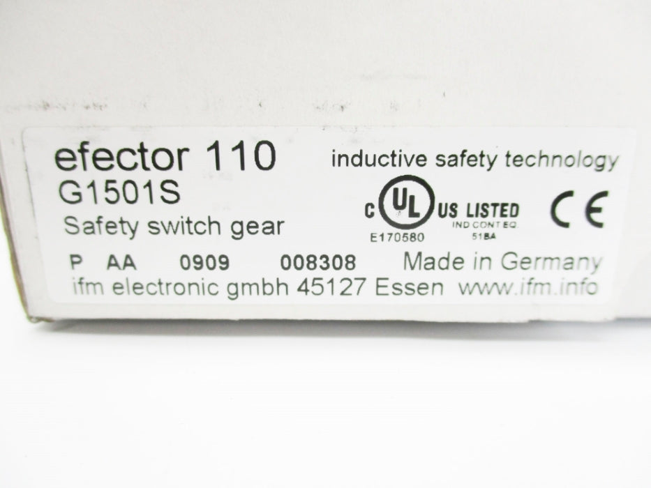 IFM EFECTOR G1501S NSMP