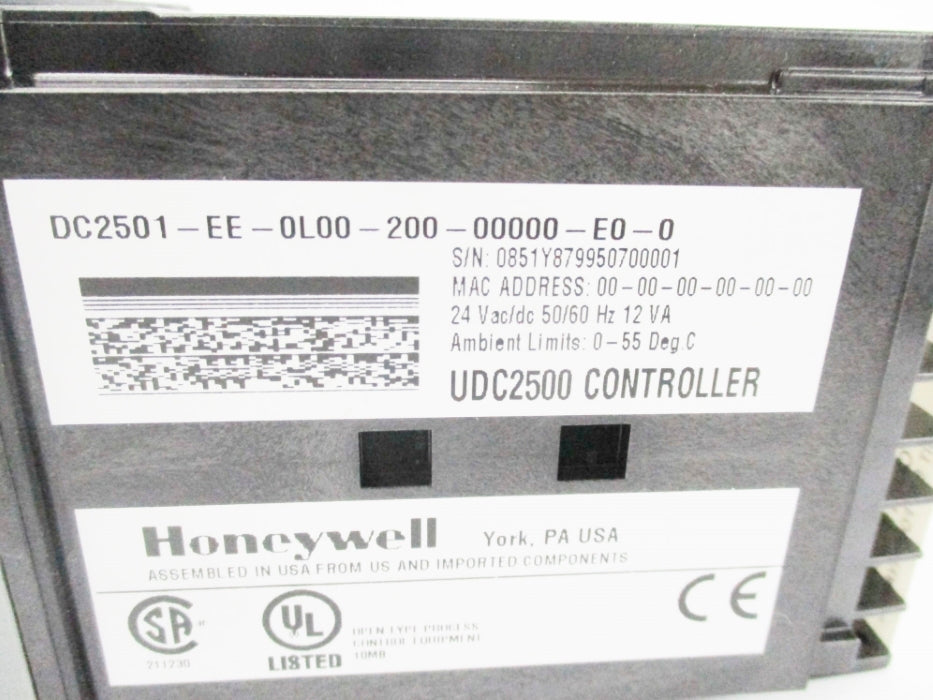 HONEYWELL DC2501-EE-0L00-200-00000-E0-0 NSNP