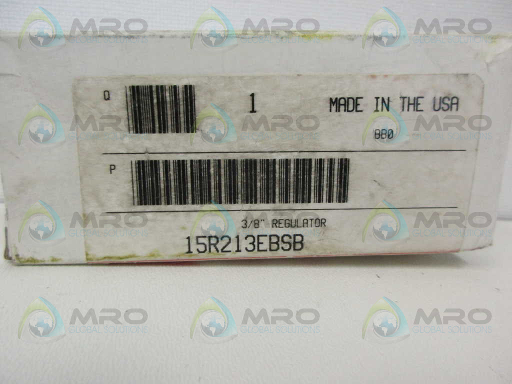 SCHRADER BELLOWS 15R213EBSB AIR REGULATOR*NEW IN BOX*