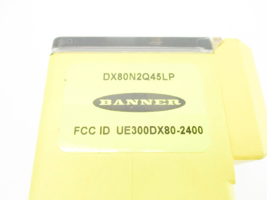 BANNER ENGINEERING DX80N2Q45LP UNMP