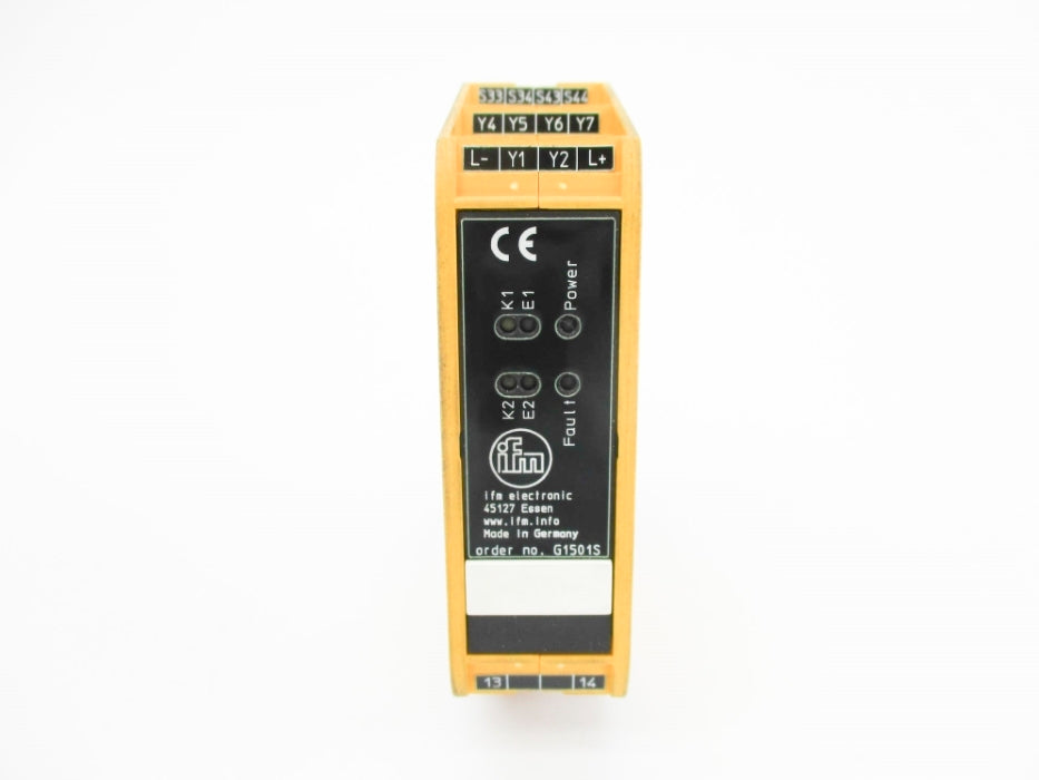 IFM EFECTOR G1501S 24VDC 6A UNMP