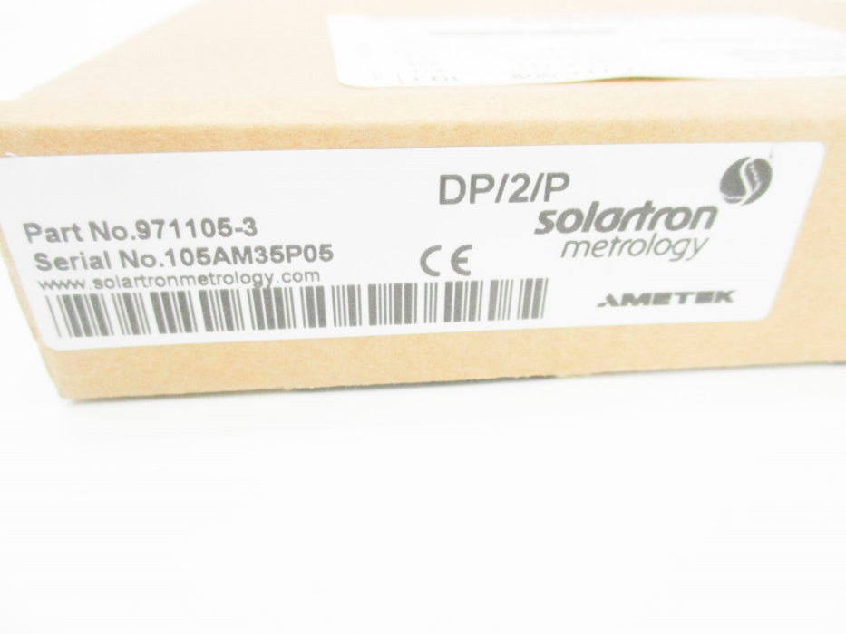 VERIMATION TECHNOLOGY 971105-3 DP/2/P NSMP