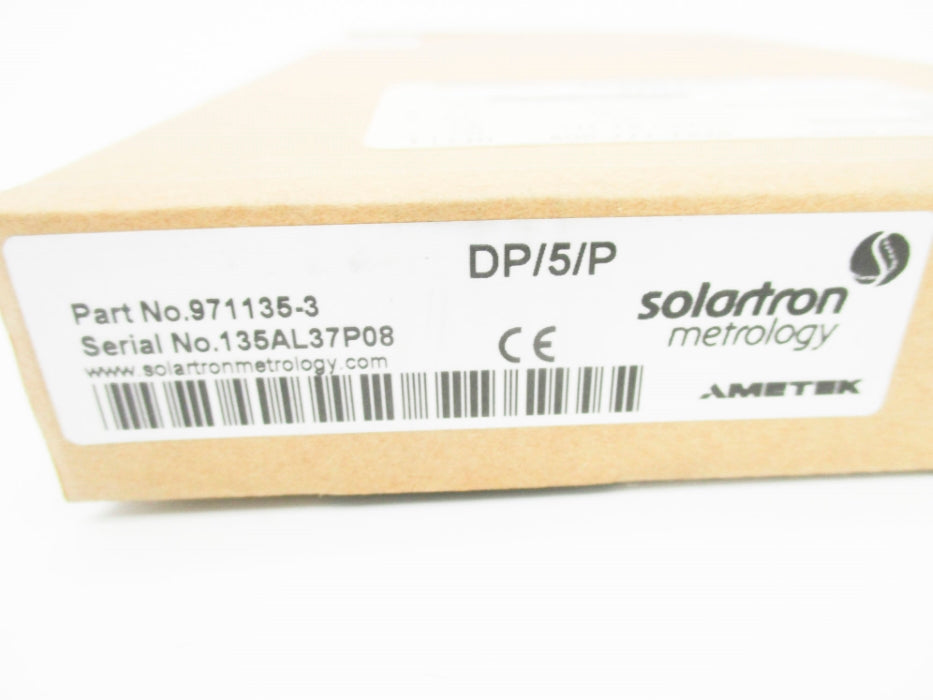 VERIMATION TECHNOLOGY 971135-3 DP/5/P NSMP