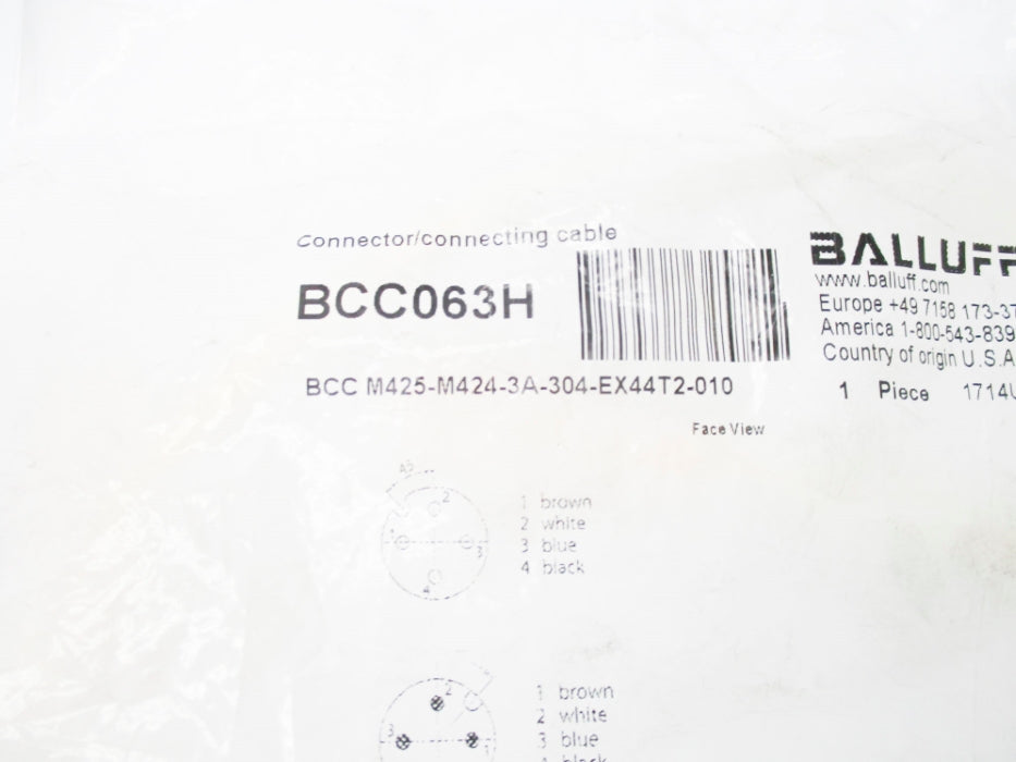 BALLUFF BCCM425-M424-3A-304-EX44T2-010 BCC063H NSMP