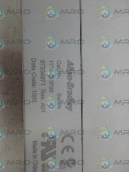 ALLEN BRADLEY 1734-TOP3S SER. A TERMINAL BASE *NEW NO BOX*