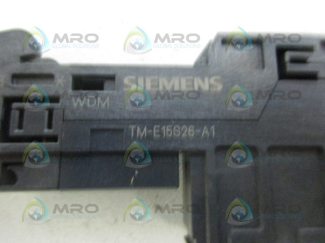SIEMENS TM-E15S26-A1 TERMINAL BLOCK *NEW NO BOX*