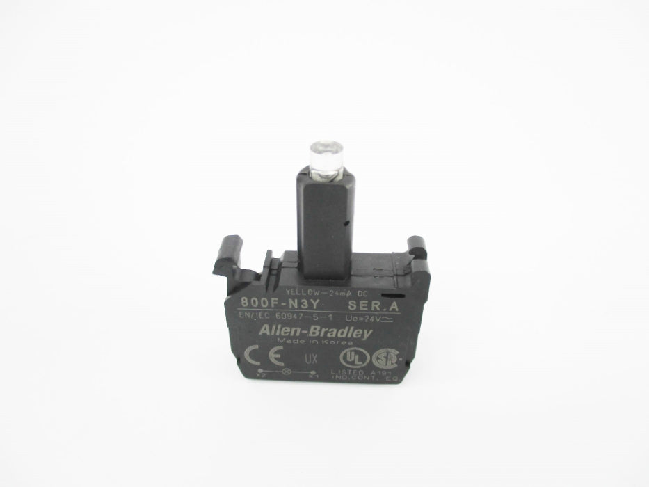ALLEN BRADLEY 800F-N3Y SER. A 24V NSNP