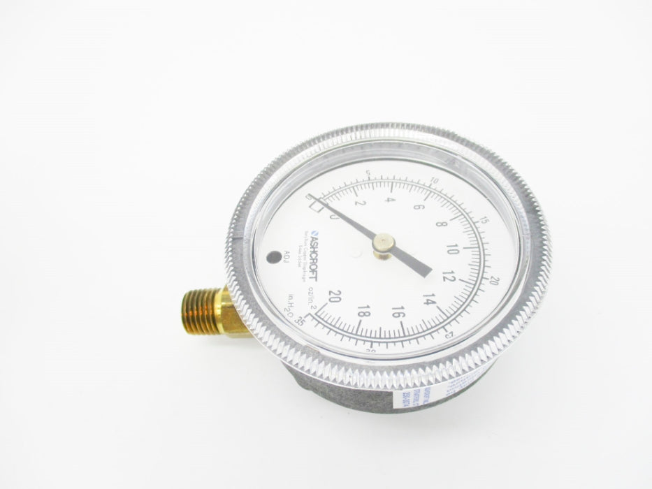 ASHCORFT 25-1490-A-02L-20ZSI/IW 0-20PSI NSMP