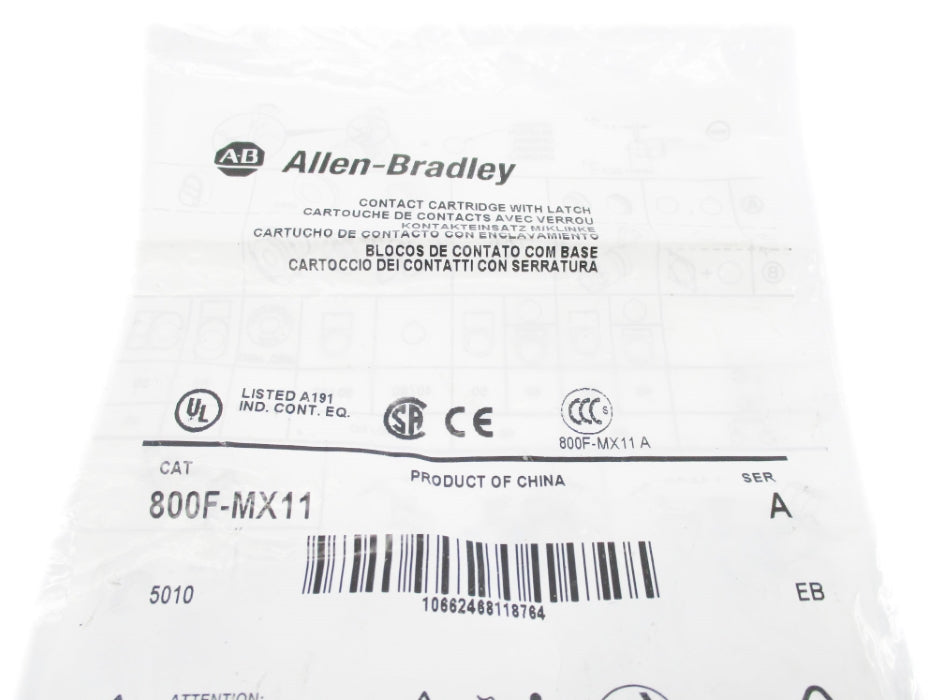 INDUSTRIAL SPARE PART 800F-MX11 SER. A NSMP
