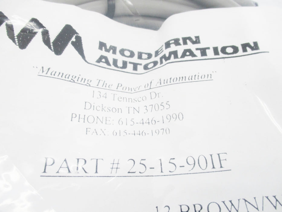 MODERN AUTOMATION 25-15-90IF NSMP