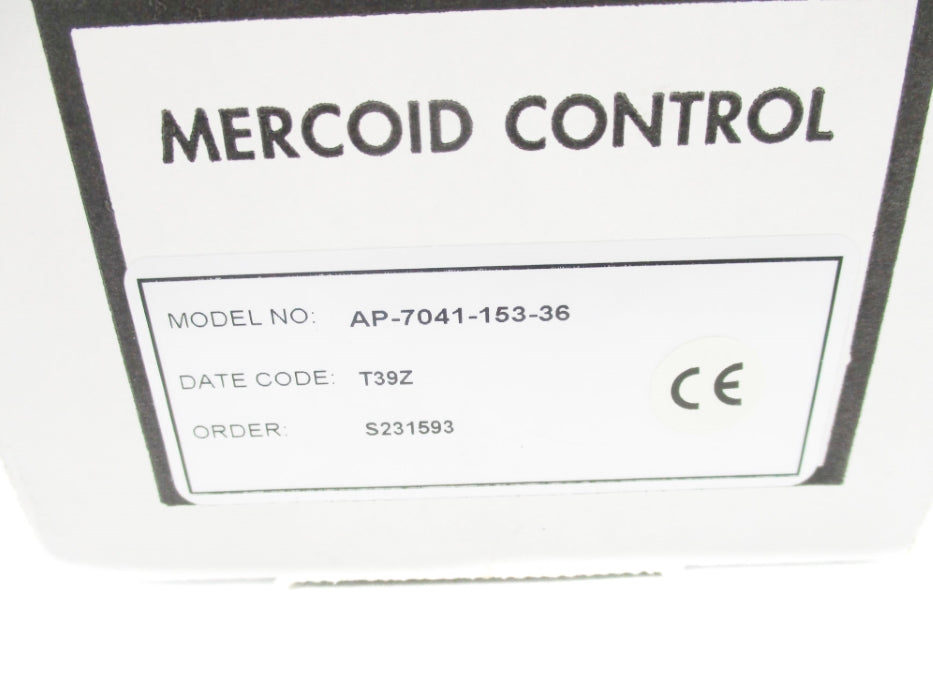 MERCOID CONTROL AP-7041-153-36 NSMP