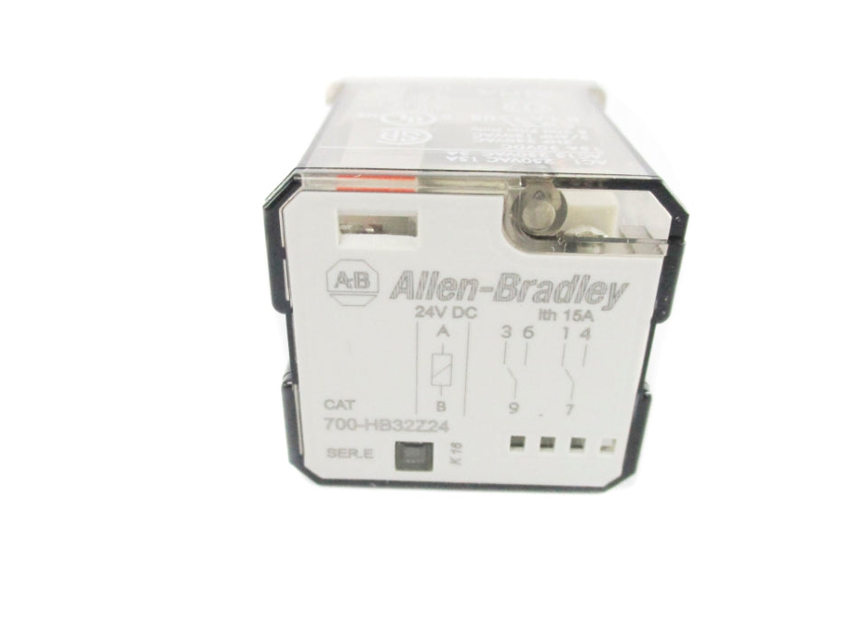ALLEN BRADLEY 700-HB32Z24 SER. E 24VDC 15A UNMP