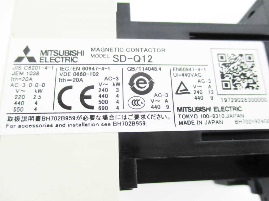 MITSUBISHI ELECTRIC SD-Q12 24VDC 20A NSNP