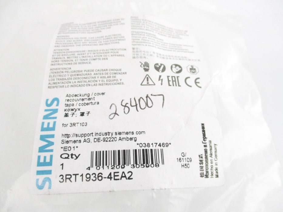 SIEMENS 3RT1936-4EA2 NSMP