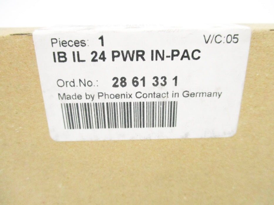 PHOENIX CONTACT IBIL24PWRIN-PAC 2861331 NSFS