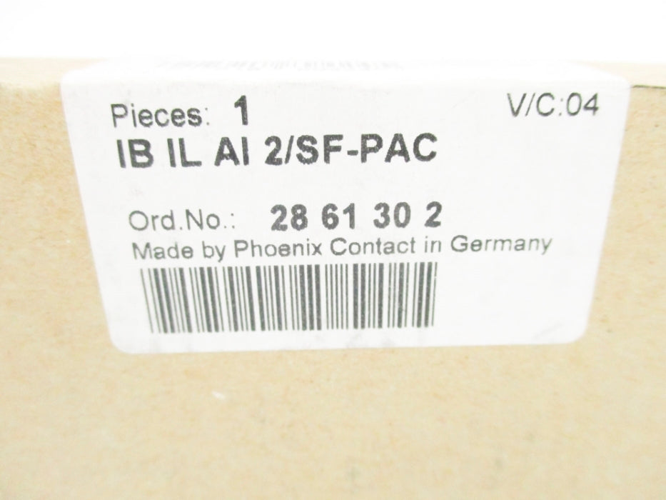PHOENIX CONTACT IBILAI2/SF-PAC 2861302 NSFS