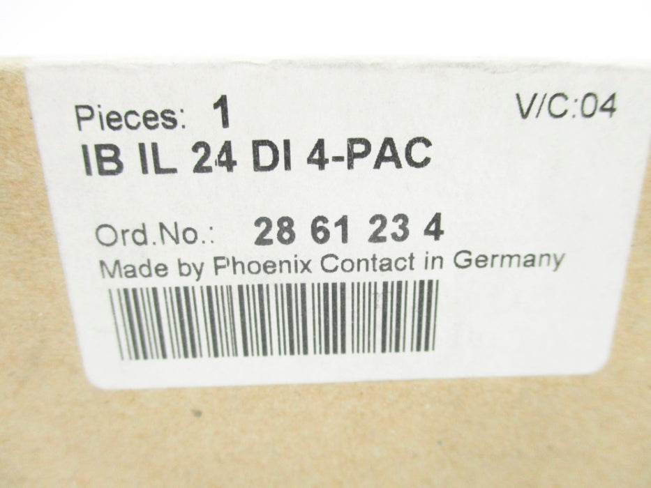 PHOENIX CONTACT IBIL24DI4-PAC 2861234 NSMP