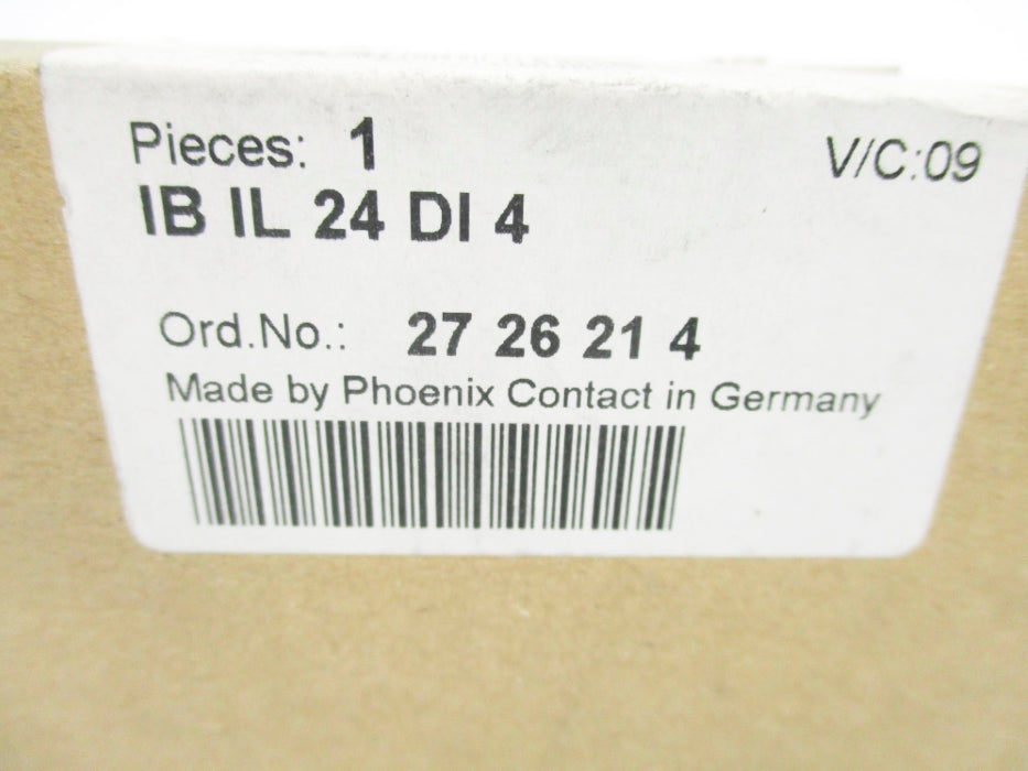 PHOENIX CONTACT IBIL24DI4 2726214 NSMP