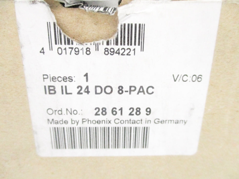 PHOENIX CONTACT IBIL24DO8-PAC 2861289 NSMP