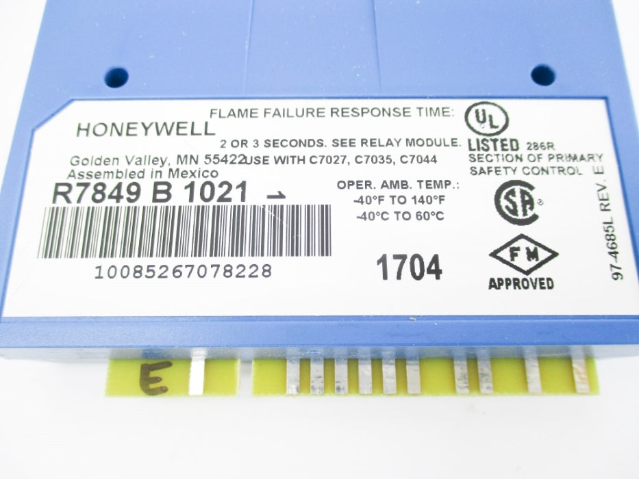 HONEYWELL R7849B1021 UNMP