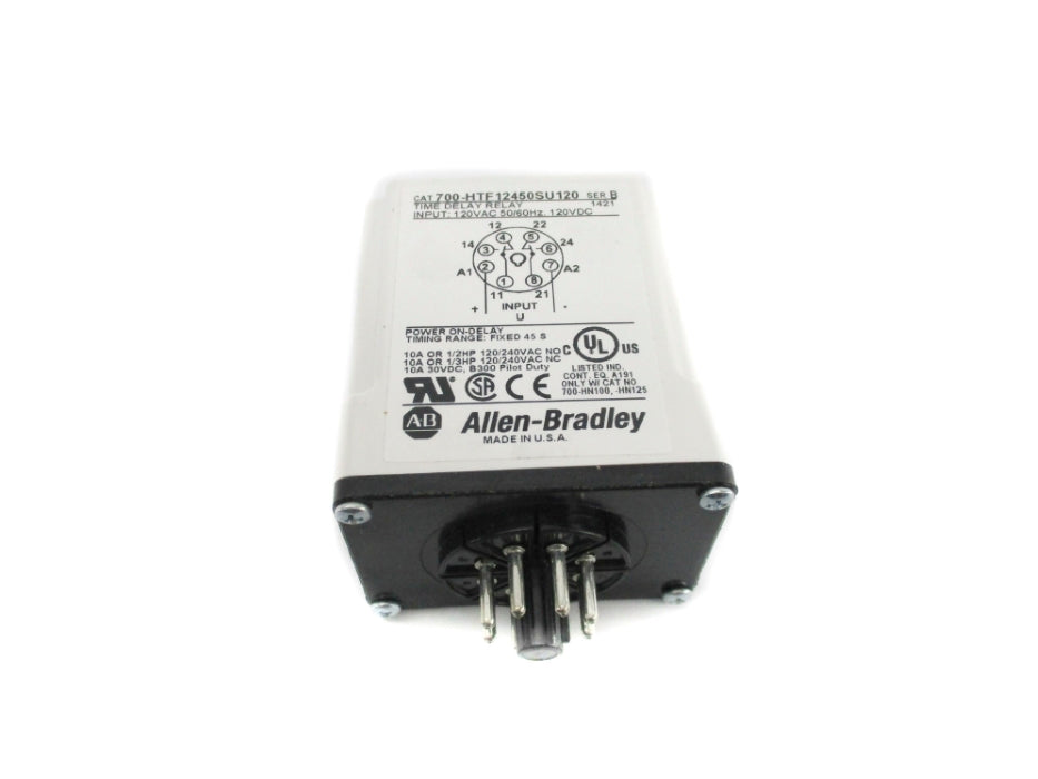 INDUSTRIAL SPARE PART 700-HTF12450SU120 SER. B 120VAC/DC 10A 45S (WH) NSMP