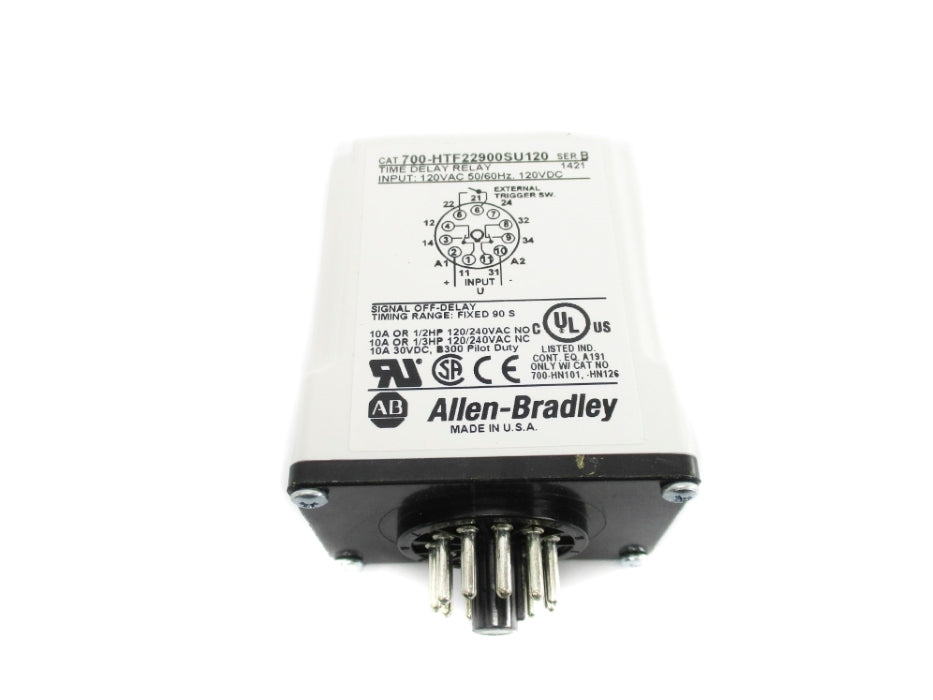 INDUSTRIAL SPARE PART 700-HTF22900SU120 SER. B 120VAC/DC 10A 90S NSMP