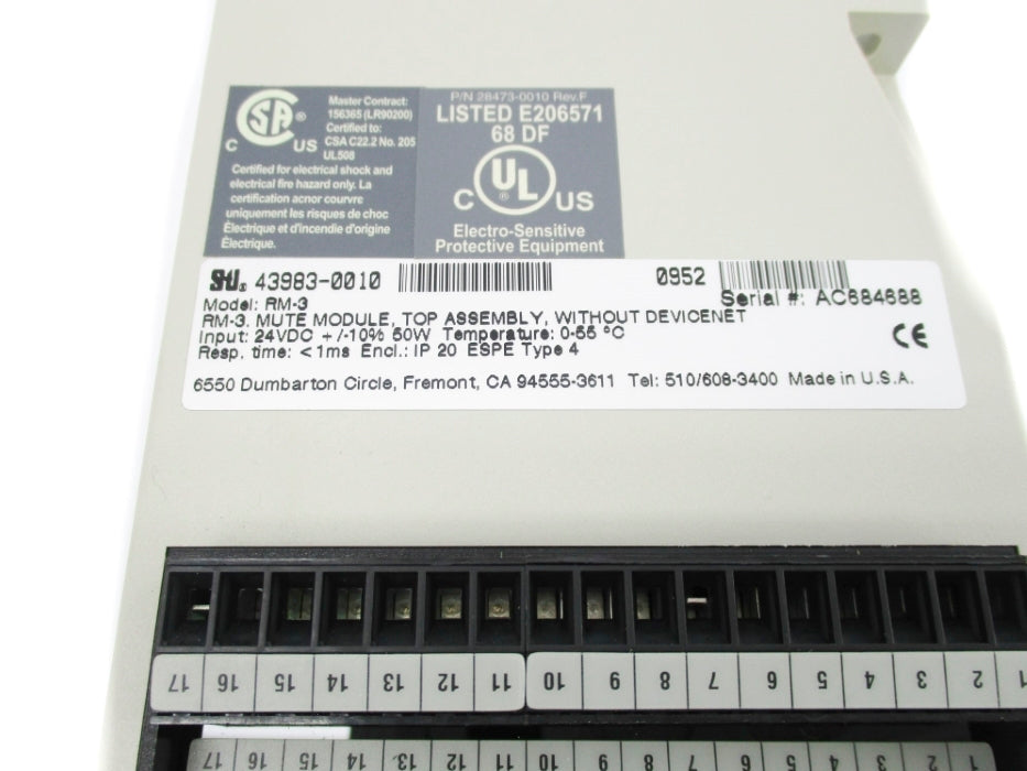 STI 43983-0010 RM-3 NSNP