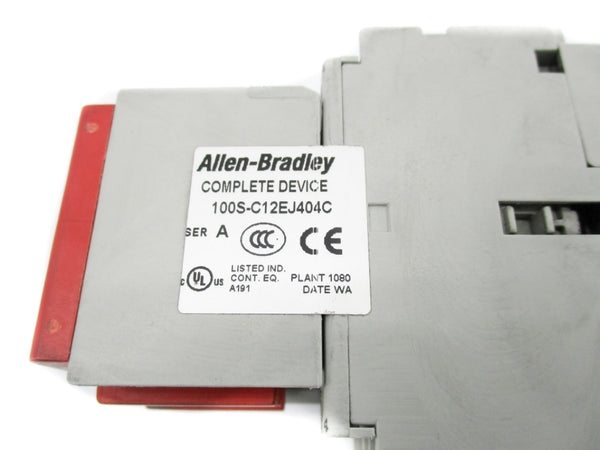 ALLEN BRADLEY 100S-C12EJ404C SER. A 24VDC NSNP